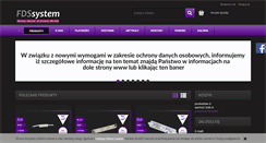 Desktop Screenshot of fdssystem.pl